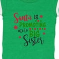 thumbnail image 4 of Inktastic Santa is Promoting Me to Big Sister Girls Baby Bodysuit, 4 of 5