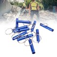 thumbnail image 4 of Emergency Whistle,  Sound Light Weight Rust   Whistle  For Outdoor Activities Silver,Blue,Black, 4 of 8