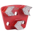 thumbnail image 2 of Raspador de piso de Diamante NikouMX herramienta disco de molienda trapezoidal de 3 piezas, 2 of 8