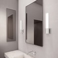 thumbnail image 3 of Sonneman 2680.25 Planes 1 Light 2-1/2" Wide Integrated Led Bathroom Sconce - Black, 3 of 3