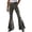 Grey*, variant on RUTAYY Men's Casual Pants Leopard Print Button Closure Front Multi Side Pockets Flared Full Length Daily Trousers Dark Blue