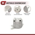thumbnail image 5 of Unique Bargains Engine Oil Cooler for BMW 228i Gran Coupe 21-24 L4 2.0L Transmission Oil Cooler Trans Cooler with Bolt  No.24148699905 Aluminum Alloy Silver Tone, 5 of 6