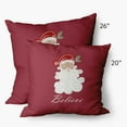 thumbnail image 2 of Simply Daisy 14" x 20" Believe in Santa Decorative Throw Pillow, 2 of 2
