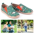 thumbnail image 1 of Slip On Flats Canvas Walking Shoes Homen Mujeres Navidad para Viajes Al Aire Libre, 1 of 9