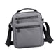 thumbnail image 1 of Bolso para hombre, con correa ajustable, ligero, tipo bolsa de viaje, bandolera Gris oscuro, 1 of 9