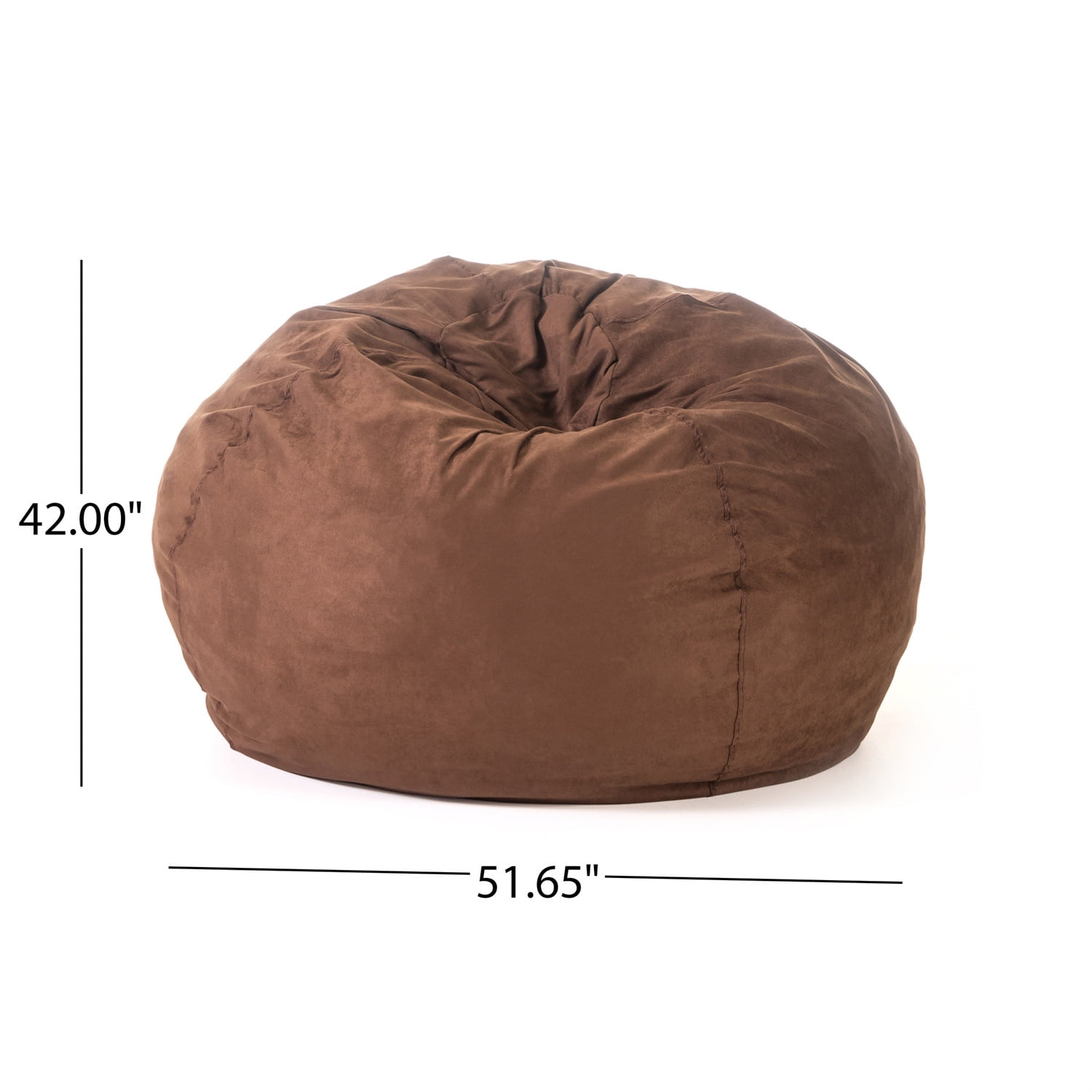 Kepooman 5' Sofa Sack - Plush Ultra Soft Bean Bags Chairs for Kids, Teens, Adults - Memory Foam Bean Bag Chair with Removable Soft Cover - Foam Filled Furniture for Dorm Room - Brown Kepooman 5' Sofa Sack - Plush Ultra Soft Bean Bags Chairs for Kids, Teens, Adults - Memory Foam Bean Bag Chair with Removable Soft Cover - Foam Filled Furniture for Dorm Room - Brown