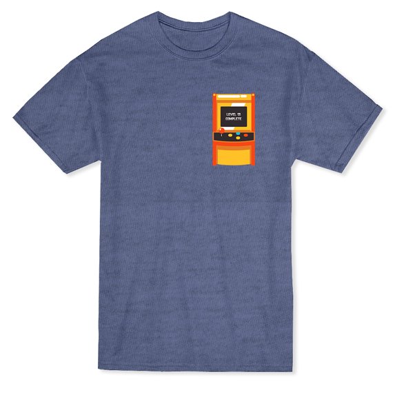 Level Complete Vintage Arcade Machine Men's T-shirt