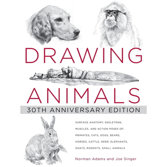 Pre-Owned Drawing Animals: 30th Anniversary Edition (Paperback) 0823013669 9780823013661