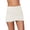 White, variant on Danhjin Women's High Waisted Bikini Bottoms Ruched Swimsuit Tulip Hem Swim Skirt