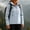 Blue, variant on Women's Lightweight Fleece Lined Softshell Jacket Waterproof Windproof Outdoor Hooded Coat with Pockets
