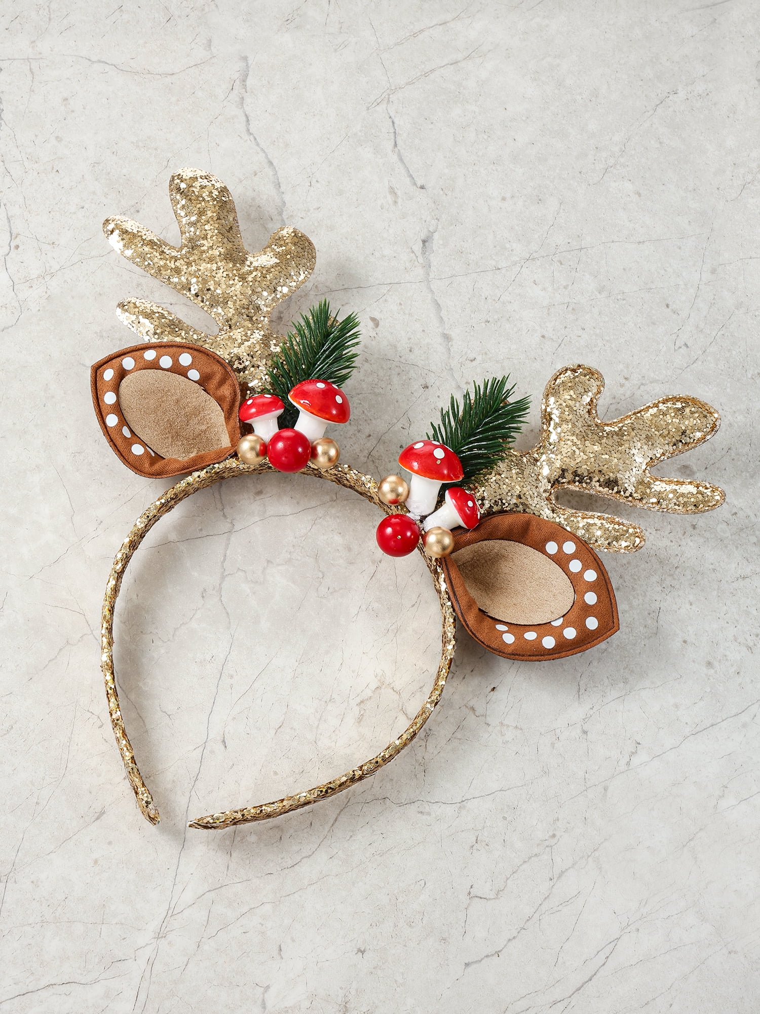 Holiday Time Reindeer Antler Headband, 1 Piece