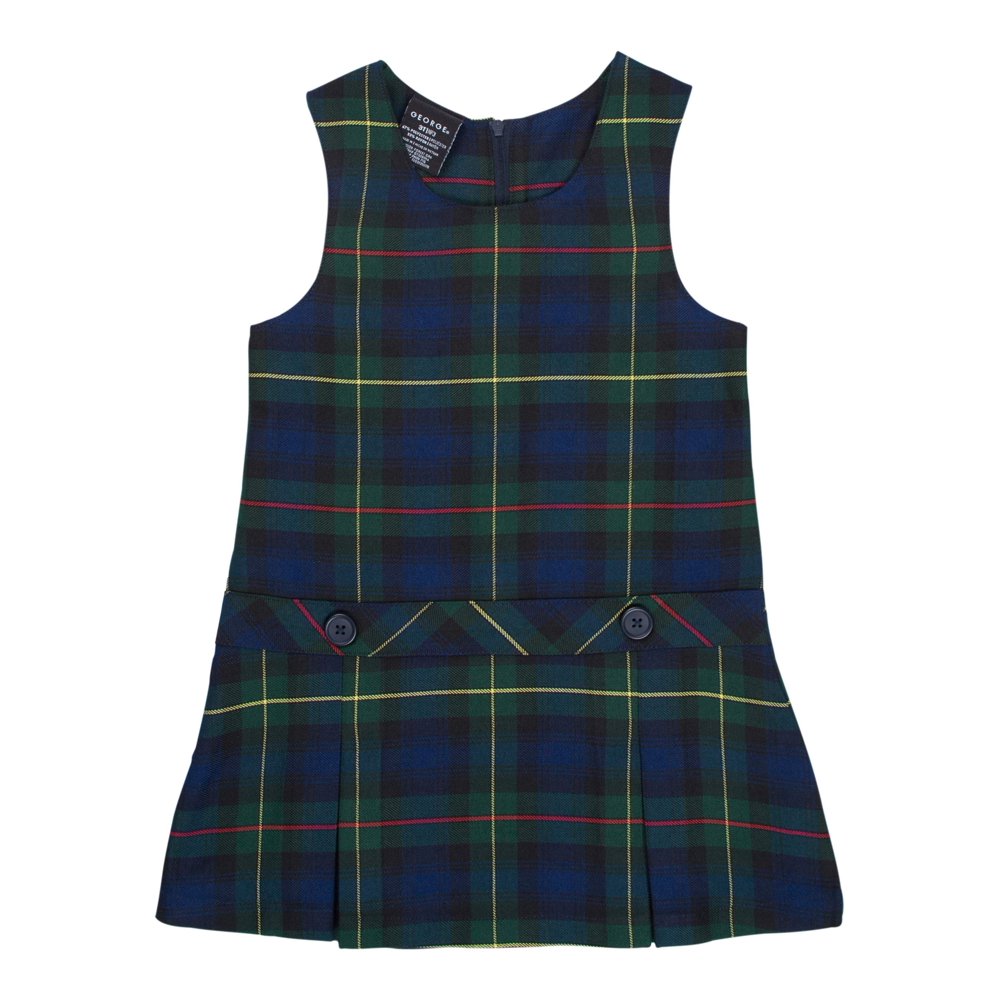 Toddler Girls School Uniform Parochial Plaid Jumper (Toddler Girls) Walmart