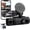 32G, variant on Triple-Lens Dash Camera Front Inside Rear, 1080P Three Channel Dashcam with 2.0 Inch IPS Screen, G-Sensor Parking Monitor Driving Recorder Powered by 12V Car Charger (No Card)