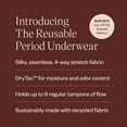 thumbnail image 4 of DIVA Reusable Period Underwear - Black Bikini 3XL -4XL + DIVA Cup Model 1, 4 of 7