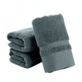 thumbnail image 1 of Toallas de mano de algodón, juego de toallas de mano para baño, ultrasuaves y muy absorbentes, toalla para baño, manos, cara, gimnasio y spa, 1 of 5