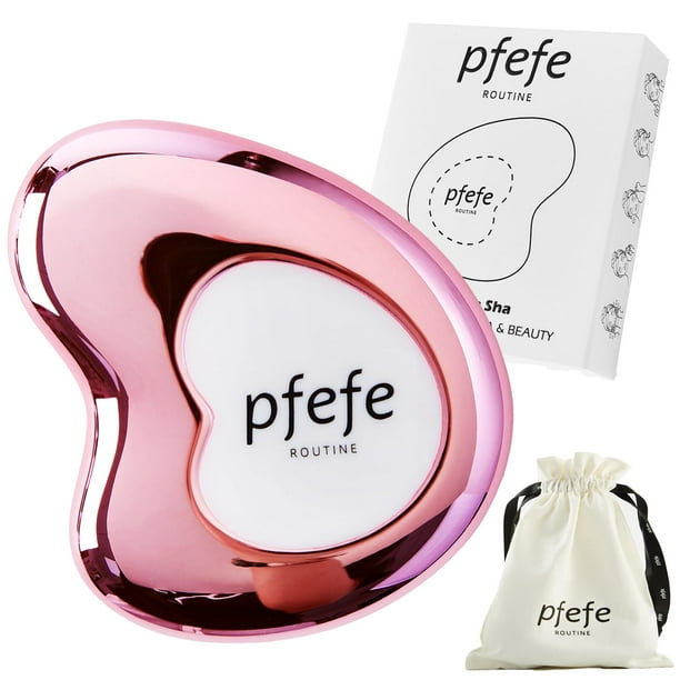 Herramienta de belleza facial Gua Sha Pfefe de acero inoxidable Cryo Gua Sha