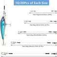 thumbnail image 7 of Fluorcarbon Fishing Leaders Line 7-18kg with Roll Swivel Pressure Test Fastlock, 7 of 7