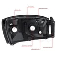thumbnail image 3 of DNA Motoring For 2006-2009 Dodge Ram 1500 2500 3500 Smoked Clear Headlight Lamps Pair, 3 of 7