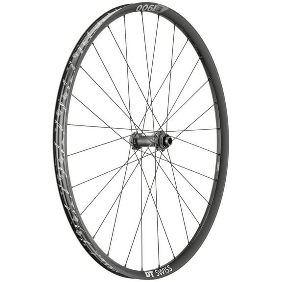 DT Swiss 29in Front Wheel E 1900 Spline 30 15x100mm Center Lock Black MTB