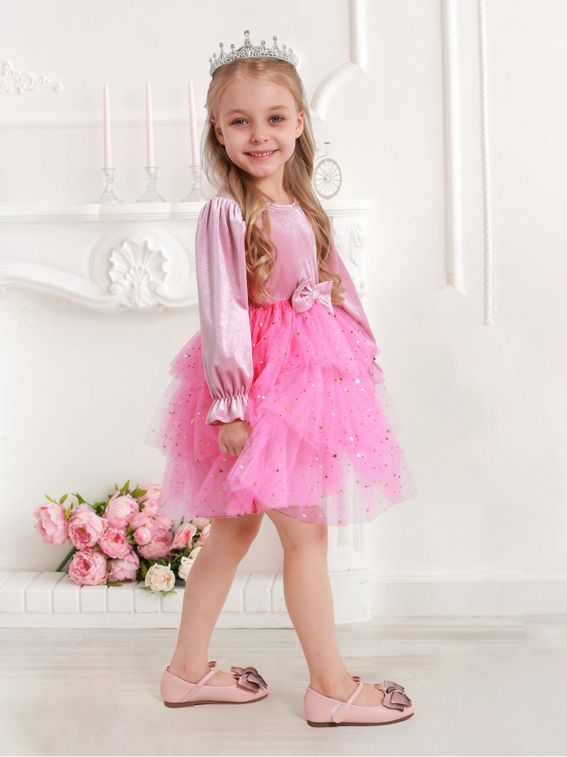 tutu party dress Pink Tutu Dress Birthday, Princess Daisy, Flower Girl Dress, Puff Sleeve, Purple Dress, Princess Dress,fancy Girl Dress, Tulle Dress, Girl