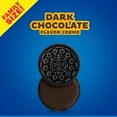thumbnail image 4 of OREO Dark Chocolate Creme Chocolate Sandwich Cookies, Family Size, 17 oz, 4 of 16