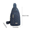 thumbnail image 3 of DcGZvy Small Back Packs/Purse for Women Travel Fanny Pack Side Bag Cross Body Bag Purses for Women Fanny Pack Blue, 3 of 6