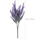 thumbnail image 4 of WINOMO 4 piezas ramo de lavanda artificial en flores púrpuras hogar nupcial DIY piso jardín oficina decoración de boda, 4 of 7