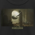 thumbnail image 2 of Girl's Star Wars: The Mandalorian The Child Bounty Connection Graphic Tee Black X Small, 2 of 4