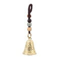 thumbnail image 2 of Shisuyan Vintage Bell Pendant Brass Bag Ornament For Key Buckle 1Pcs, 2 of 9