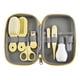 thumbnail image 1 of set de manicura Kit de aseo portátil para bebés Juego de cuidado de seguridad para bebés Cortaúñas Lima de uñas Cepillo Peine Aspirador nasal Tijeras Termómetro electrónico Cepillo de dientes para ded TOMSHOO set de manicura, 1 of 7