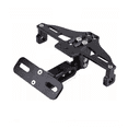 thumbnail image 3 of "Porta Placa Universal Para Moto Ajustable Con Luz Led negra ", 3 of 5
