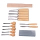thumbnail image 4 of 16 Pcs Wood Carving Tool Set Steel Woodworking Chisel Kit Carving Knife Hand Tool, 4 of 5