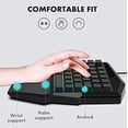 thumbnail image 4 of Teclado Gaming DE UNA Mano RGB, 35 Teclas con RETROILUMINACIÓN Teclado para Juegos MI TIENDA EN CASA 01237, 4 of 5
