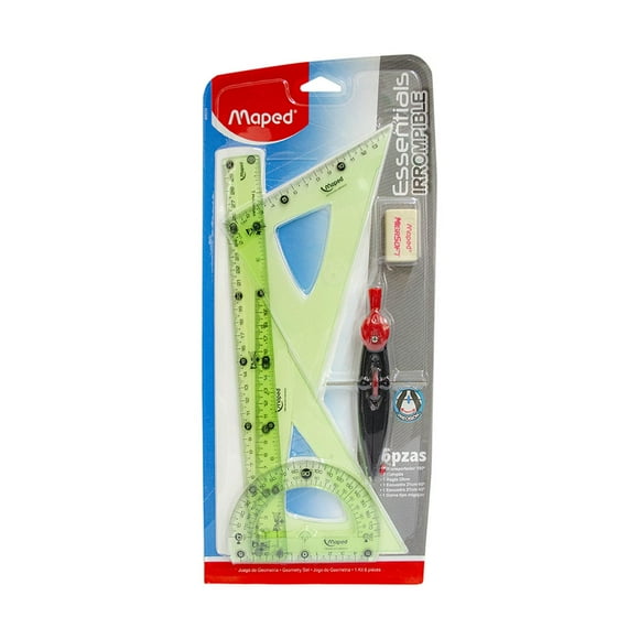 Juego De Geometría Flexible MAPED 899224 FLEX IRROMPIBLE