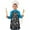 Math Equations Pi, variant on Math Equations Science Symbols Pattern Kids Aprons for Girls and Boys,Adjustable Neck Strap Toddler Aprons for Kids Cooking Baking