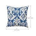 thumbnail image 5 of Greendale Home Fashions 17'' x 17'' Reversible Outdoor Throw Pillow, Set of 2, Azule, 5 of 6