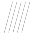 thumbnail image 1 of Uxcell 5-Pack Fully Threaded Rod, M5x250mm 304 Stainless Steel Right Hand Thread Bar Studs Metric Threaded Screw, 1 of 7