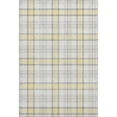 thumbnail image 2 of Addison Rugs Mayfield Premium Machine Washable Transitional Plaid Yellow Rectangle Rug, 10' x 14', 2 of 6