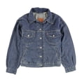 thumbnail image 1 of Levi's Womens Trucker Jean Jacket, Blue, Small, 1 of 2