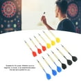 thumbnail image 4 of Plastic Tip Darts, Comfortable Grip Versatile Anti Slip Pattern Sports Darts Safe Iron Shaft  For Home, 4 of 8