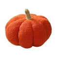 thumbnail image 1 of Almohadas de calabaza de Halloween, lindo cojín en forma de 3D, decoración del hogar de Halloween, juguetes de peluche, almohada rellena para sala de Rojo, 1 of 8