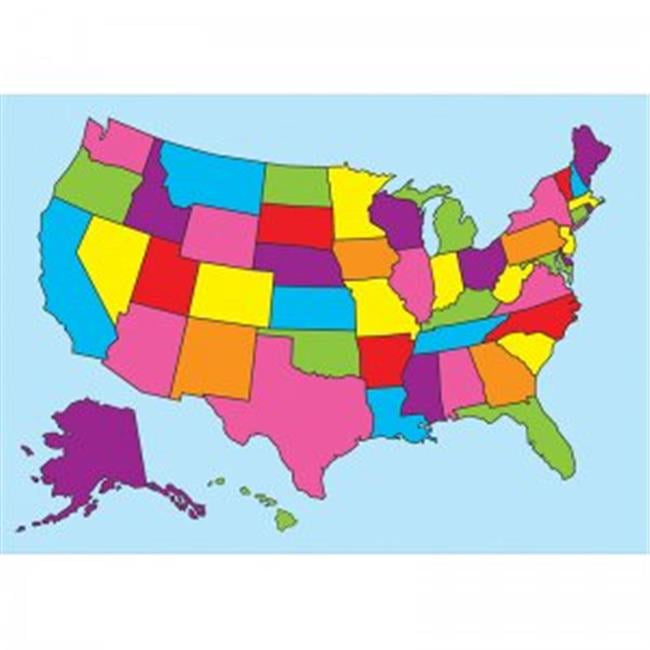 Magnetic Us Map Chart Write On Wipe Off, 12 x 17 in.  Walmart Canada