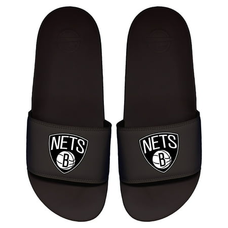 

Men s ISlide Black Brooklyn Nets Primary Logo Motto Slide Sandals