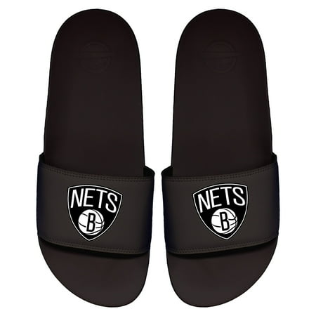 

Men s ISlide Black Brooklyn Nets Primary Logo Motto Slide Sandals