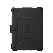 UAG iPad 11 A16 11th Gen 2025, 10.9 10th Gen 2022 Case A3354 A3355 A2696 Rugged Heavy Duty Protective Folio Cover w/Adjustable Stand & Pencil Holder, Metropolis Black