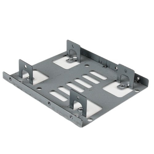 Startech Com Dual 2 5 To 3 5 Hard Drive Bay Mounting Bracket 2 5 To 3 5 Hdd Ssd Mounting Bracket W Walmart Com Walmart Com