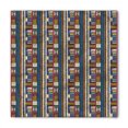 thumbnail image 1 of Boho Bandana, Tribal Motifs Vibrant Colors, Unisex Head and Neck Tie, by Ambesonne, 1 of 2