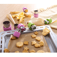 thumbnail image 3 of 12 minicortadores de galletas de acero inoxidable, cortador de verduras y molde de sellos de frutas + 12 púas de comida de animales de dibujos animados, morado XianweiShao 8390611994099, 3 of 4