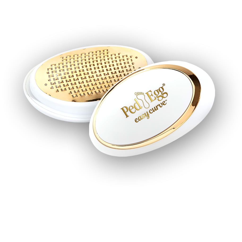  PedEgg Easy Curve 18k Gold-Plated Foot File by