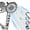 Silver, variant on FEELSO 4 Setting Handheld Shower Head, High Pressure Showerhead with Filters, Hard Water Softener, Gary